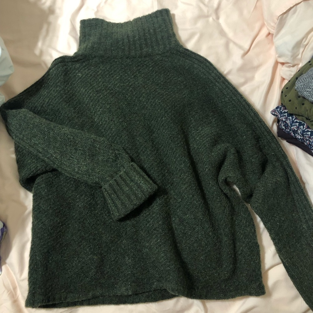 Sweater; turtle neck